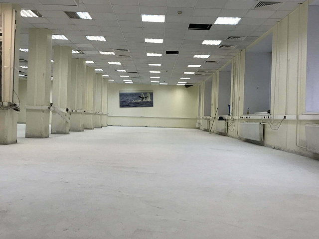 Монтаж наливного пола